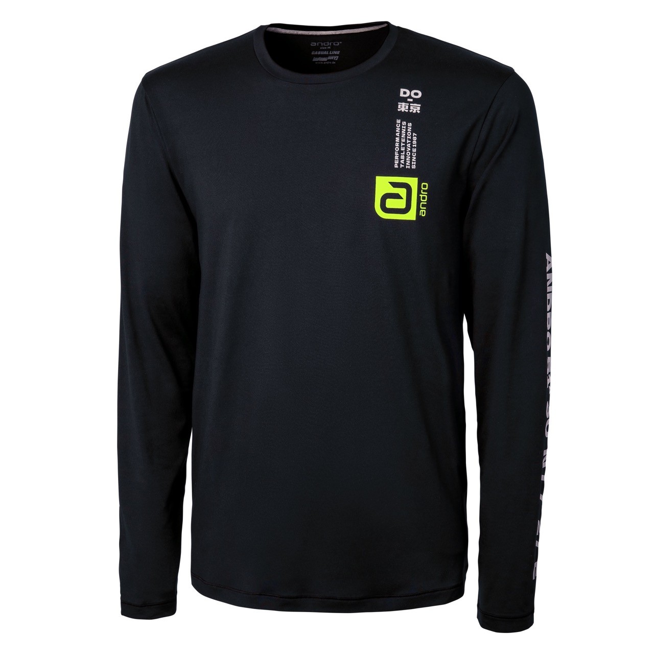 ANDRO LONGSLEEVE SISCO BLACK/YELLOW