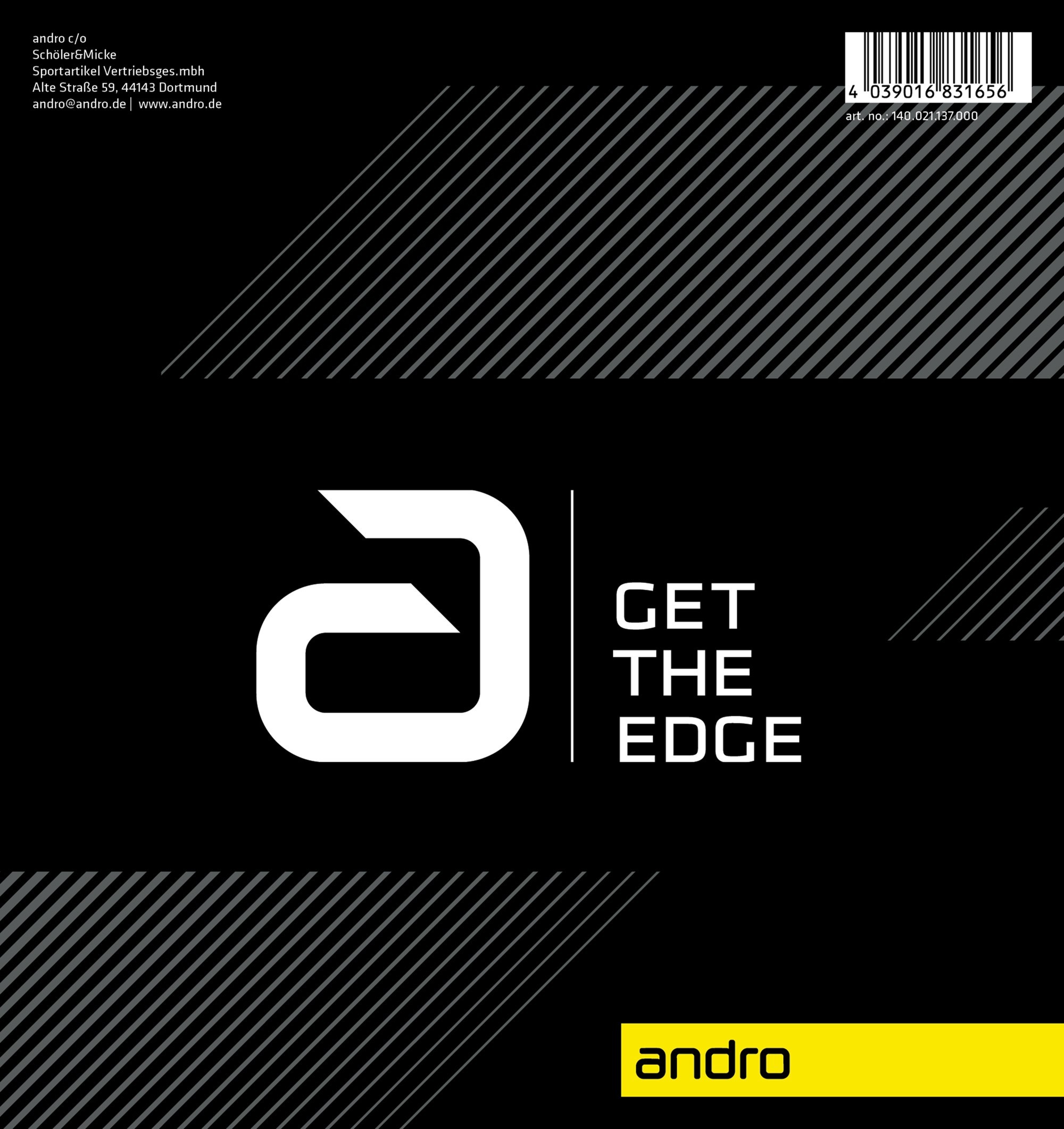 ANDRO RUBBER PROTECTION GET THE EDGE