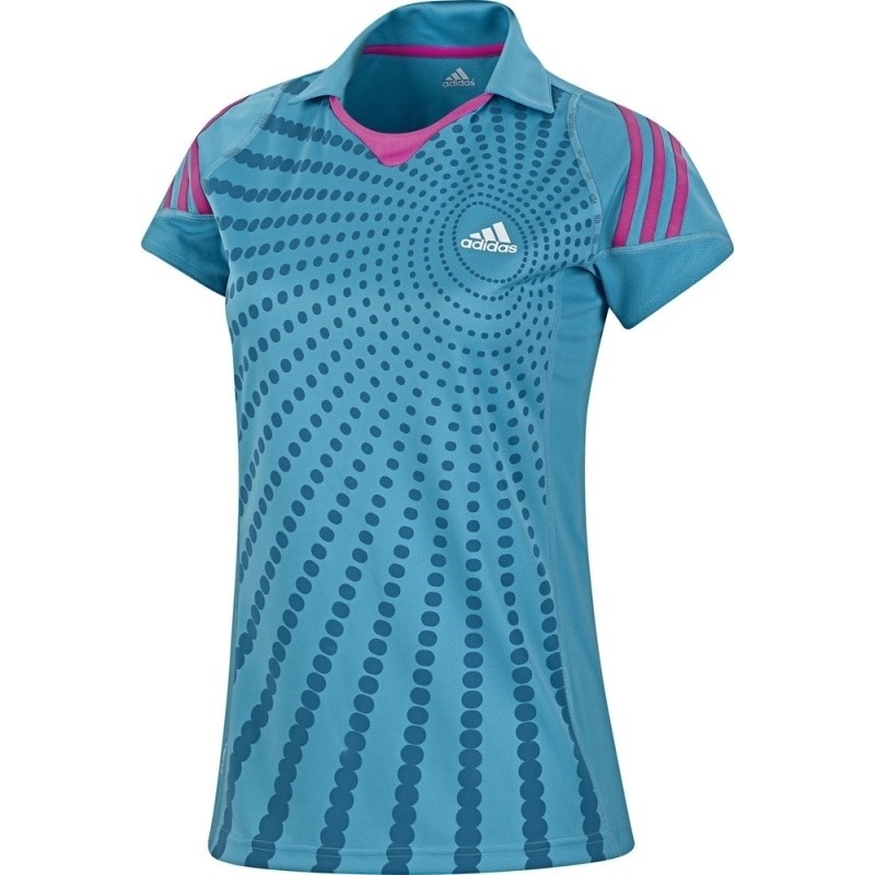 ADIDAS SHIRT ATAKE POLO WOMEN BLUE