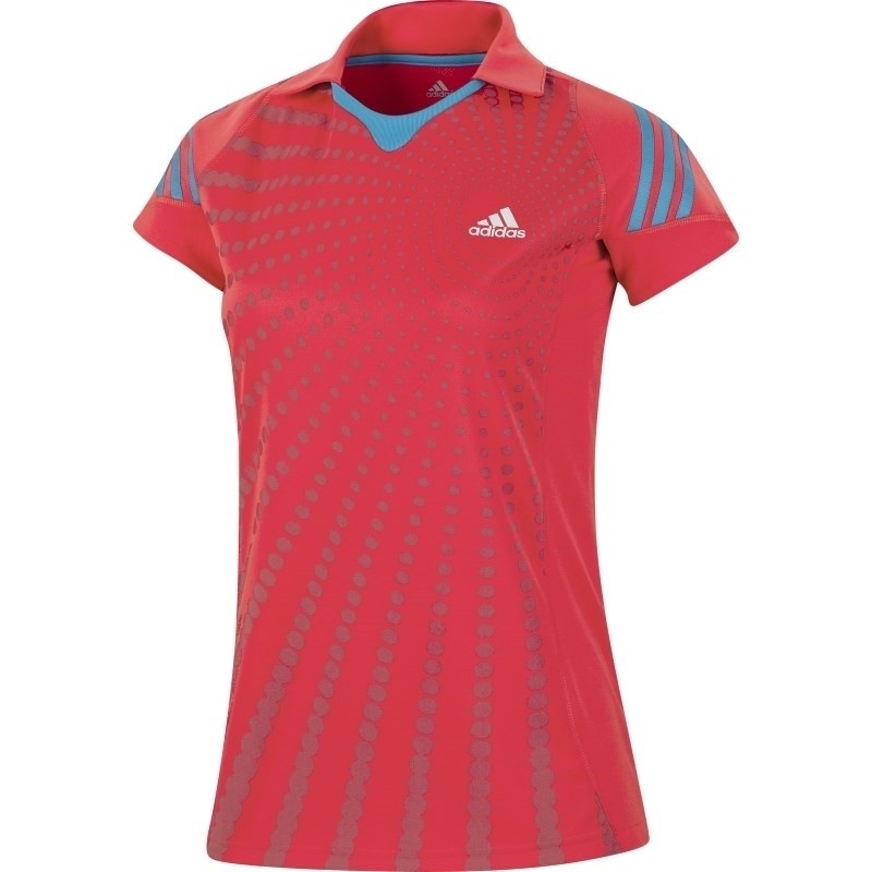 ADIDAS SHIRT ATAKE POLO WOMEN RED