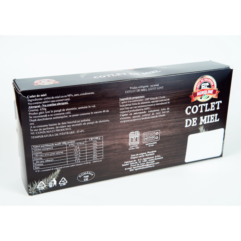 Cotlet de miel gătit lent, 650 gr - imagine 5