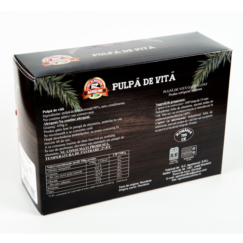 Pulpă de vită gătită lent, 650 gr - imagine 3